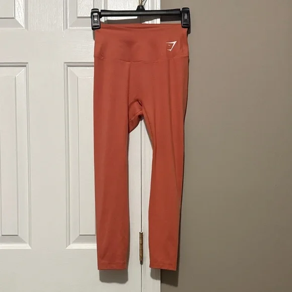 Gymshark Women's Earth Orange Leggings - Picture 1 of 5